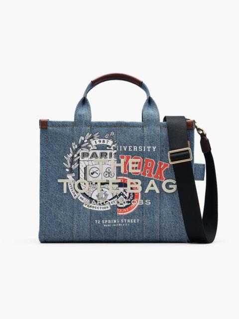 THE A.P.C. X MARC JACOBS DENIM MEDIUM TOTE BAG