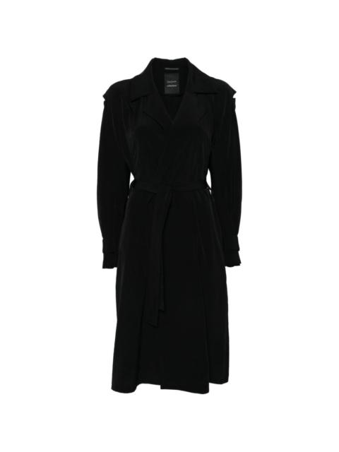 Yohji Yamamoto belted coat
