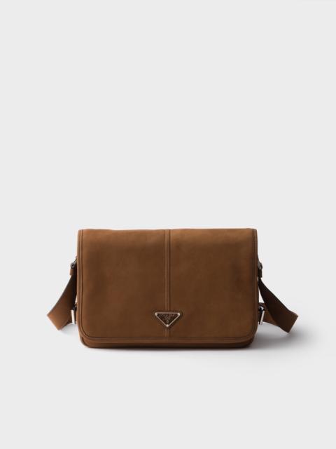 Prada Nubuck leather shoulder bag