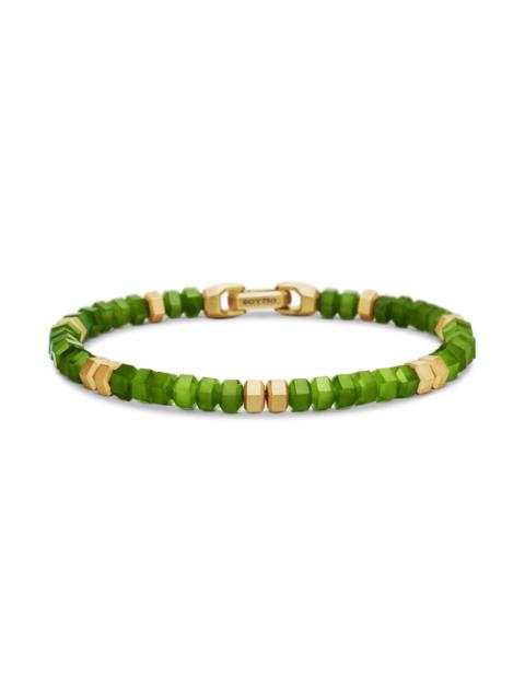DAVID YURMAN Men's Hex Bead Bracelet - Nephrite Jade