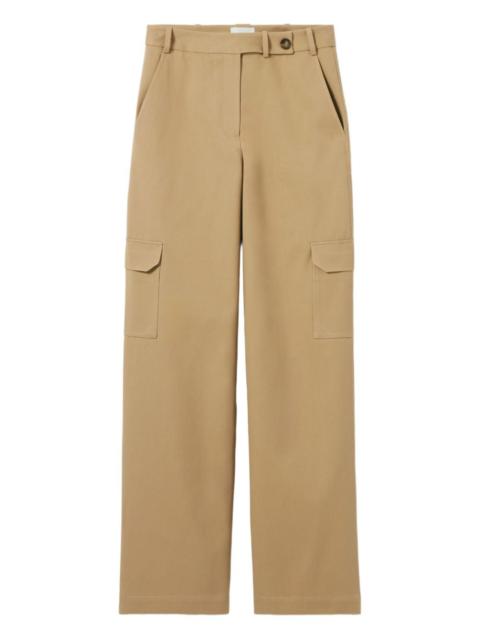 Claudie Pierlot wide-leg straight cargo trousers