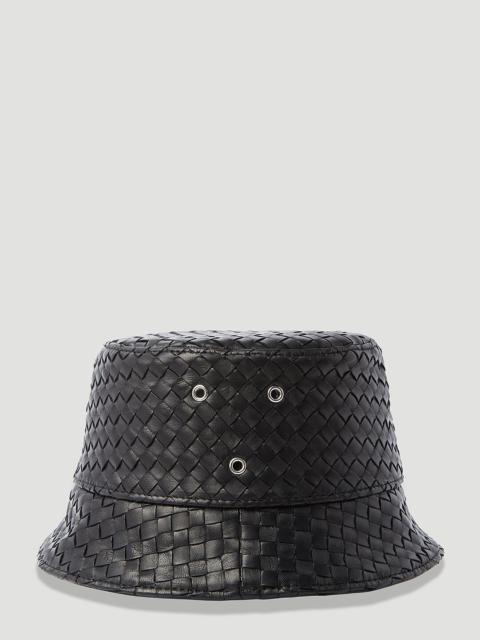 Bottega Veneta Intrecciato Leather Bucket Hat