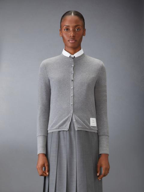 Thom Browne Cotton 4-Bar Cardigan