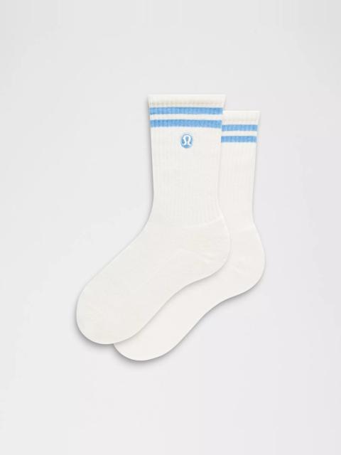 lululemon Unisex Daily Essential Crew Socks *Stripe