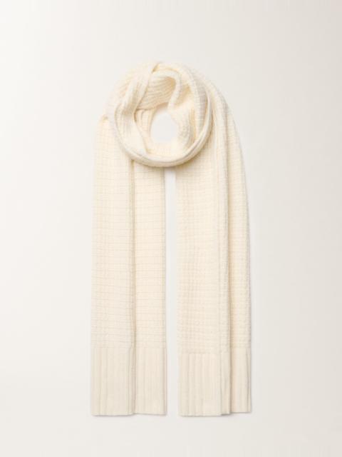 FABIANA FILIPPI Wool and silk scarf with sequins