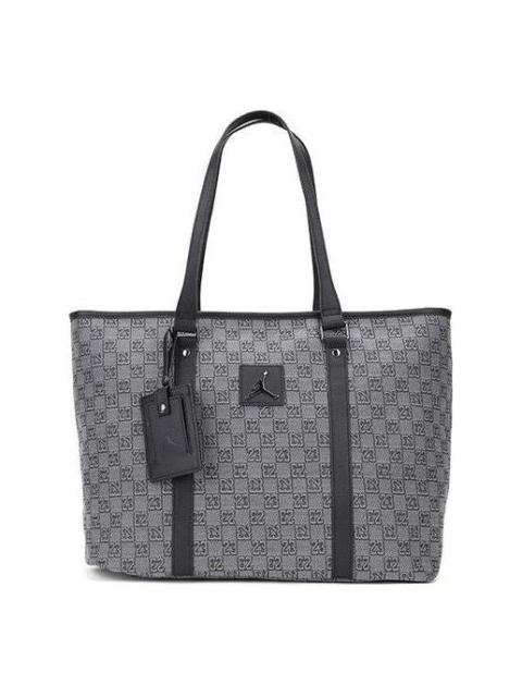 Jordan Air Jordan Monogram Tote Bag (32L) 'Grey' HF1890-070