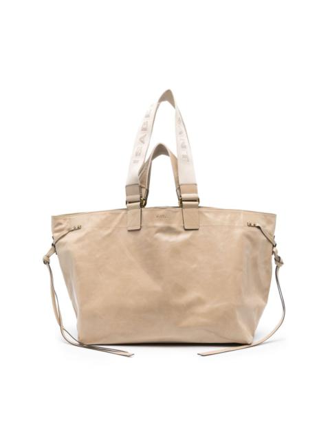 Wardy leather tote bag