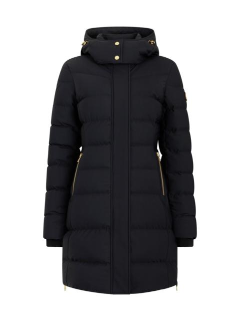 MOOSE KNUCKLES Women's Nyluxe Watershed Down Parka - Black