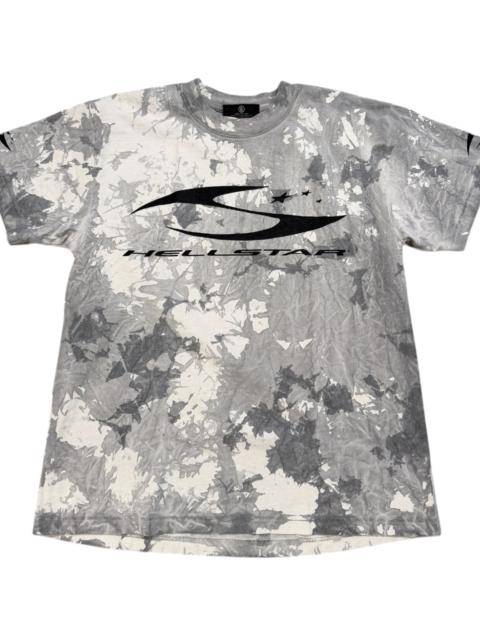 HELLSTAR H Cursive Logo T-Shirt "Grey" HSR256