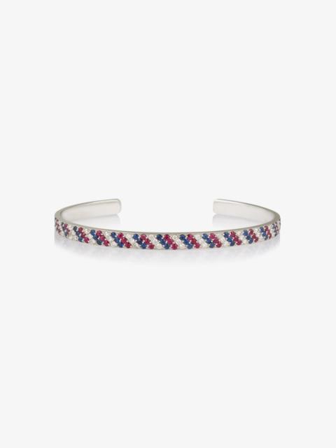 SPRWMN DIAMOND DIAGONAL FRENCH CUFF