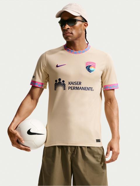 Nike San Diego Wave FC Stadium Edition Men's Nike Dri-FIT Replica Jersey