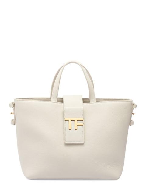 TOM FORD Mini grain leather tote bag