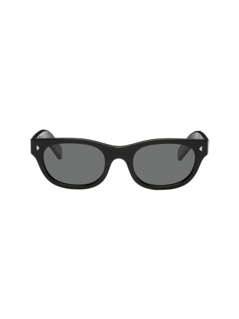 Prada Black Oval Sunglasses