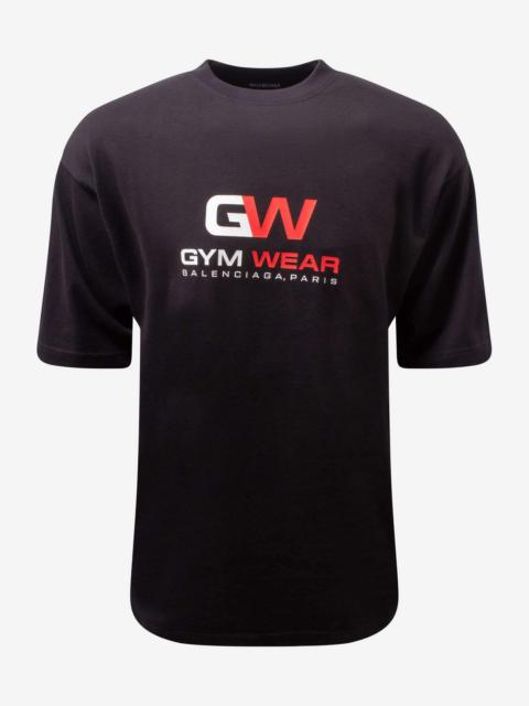 Black Gym Wear Large Fit T-Shirt