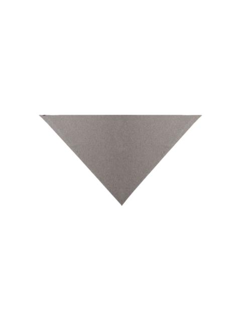 Faliero Sarti triangular-shape cashmere scarf