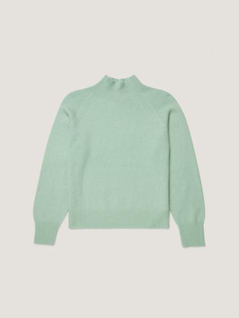 Sunspel Lambswool Funnel Neck Jumper
