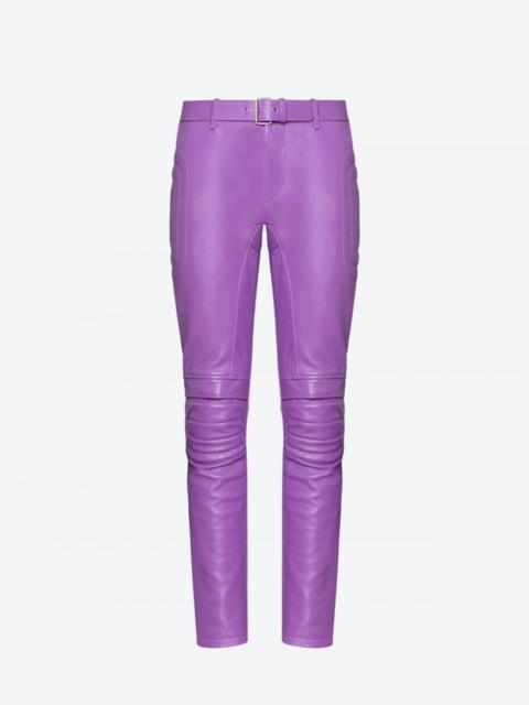 Moschino NAPPA LEATHER TROUSERS