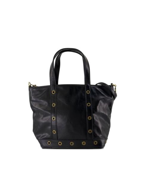 Vanessa Bruno small eyelet-detail tote bag