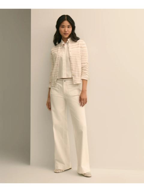 Brooks Brothers Patch-Pocket Flare Jeans