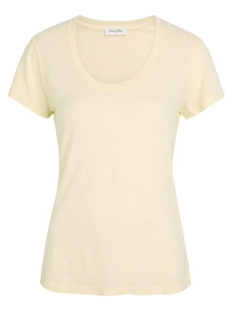 American Vintage American Vintage Jacksonville Slubbed Cotton-blend T-shirt