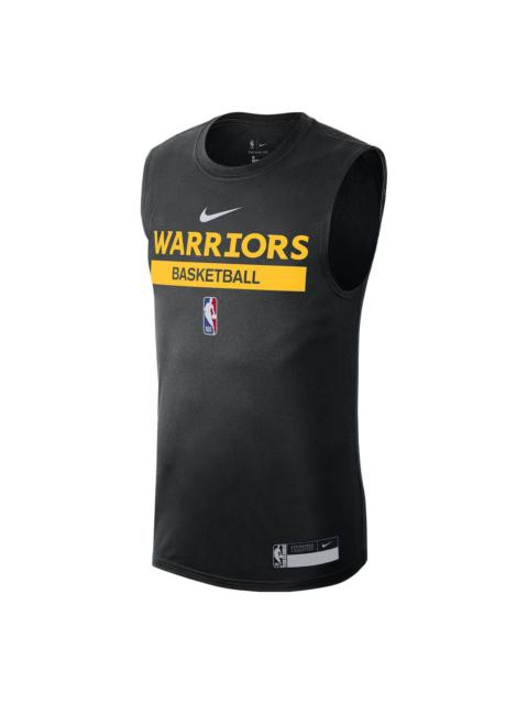 Nike Nike x NBA Golden State Warriors Training Jerseys 'Black' DR6765-010