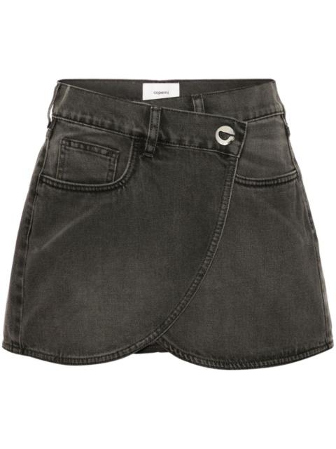 COPERNI denim mini skirt