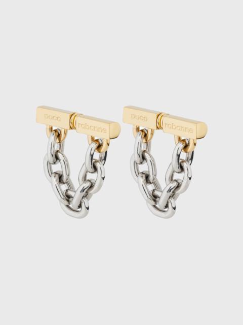 Paco Rabanne CHAIN-LINK EARRINGS