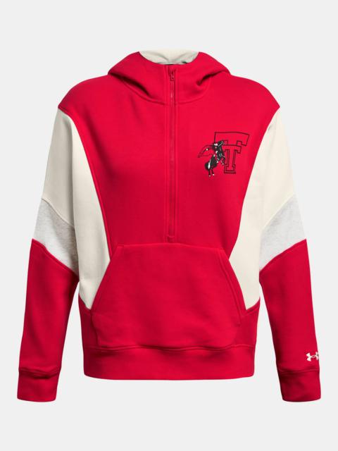 Under Armour Women's UA Iconic Gameday Fleece Collegiate ½ Zip Hoodie