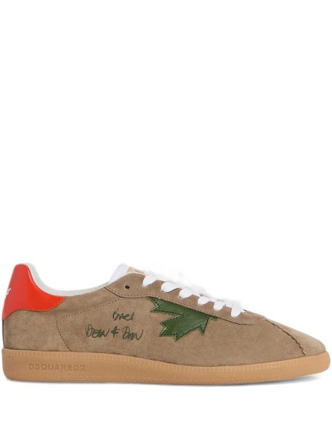 DSQUARED2 Dsquared2 Lace-up Round-neck Sneakers