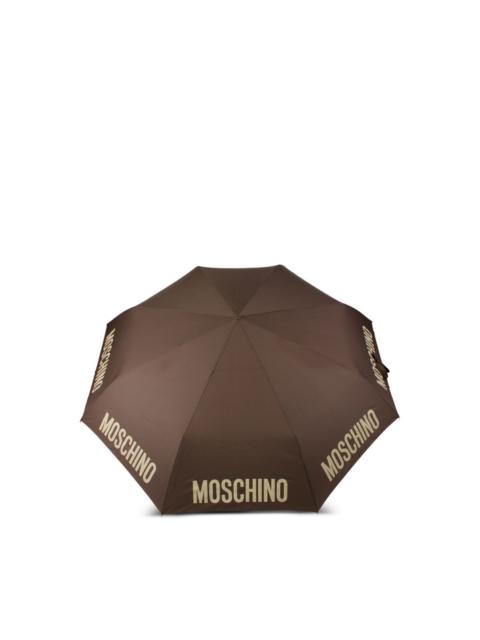 Moschino LOGO-PRINT UMBRELLA