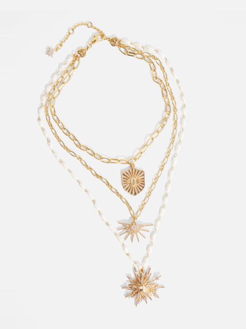 CAMILLA PALAIS AETHERIA PENDANT NECKLACE GOLD