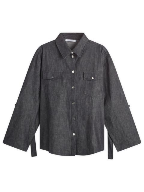 CECILIE BAHNSEN Cecilie Bahnsen Coral Denim Shirt