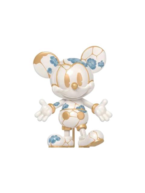 Pop Mart Disney Mickey Boundless Creativity Series Blue and White Porcelain Mickey Figure