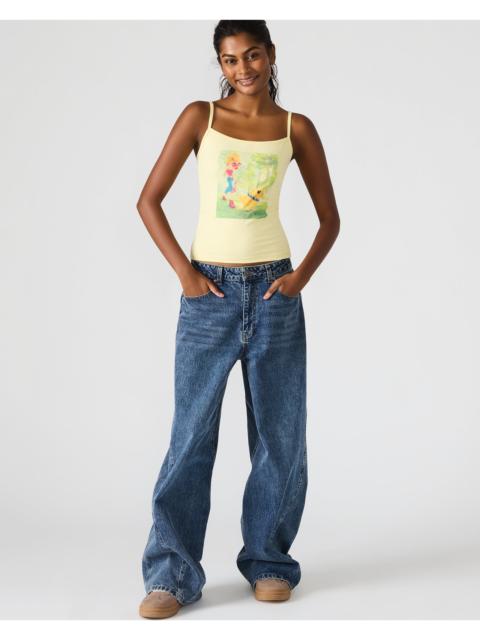STEVE MADDEN GOLDIE TANK PALE YELLOW