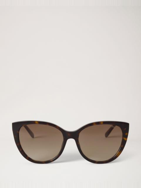 Mulberry Lara Sunglasses Tortoiseshell Bio Acetate
