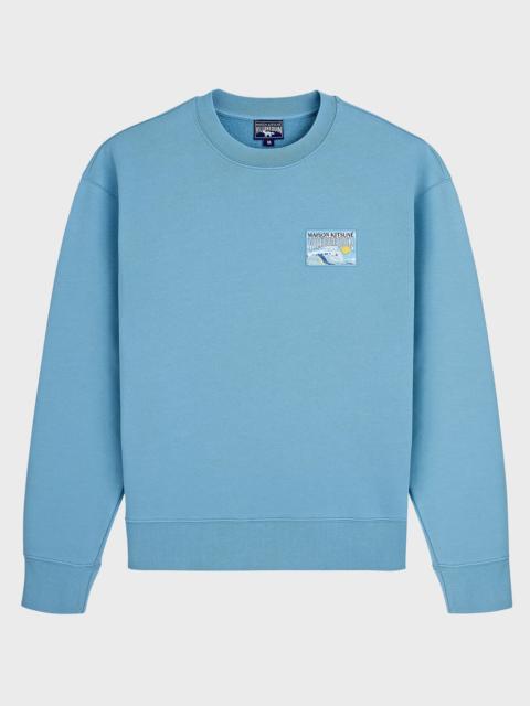 Vilebrequin x Maison Kitsune Men & apos;s Wave Sweatshirt