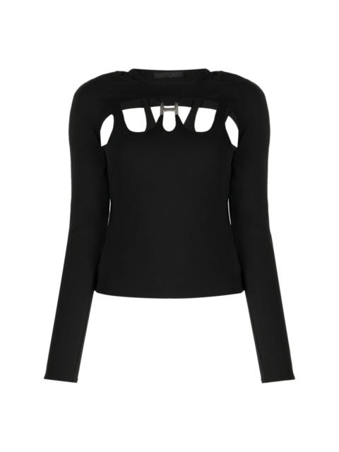 HELIOT EMIL™ cut-out long-sleeve top