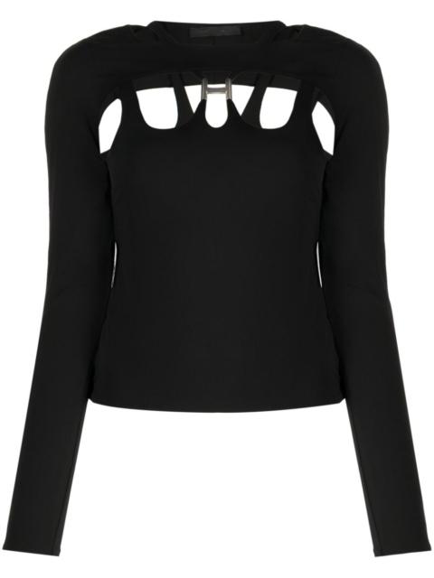 HELIOT EMIL™ cut-out long-sleeve top