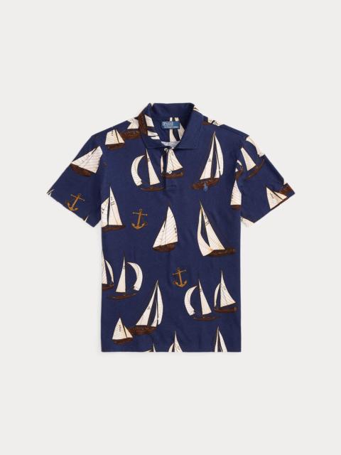 Polo Ralph Lauren Standard Fit Sailboat Jersey Polo Shirt