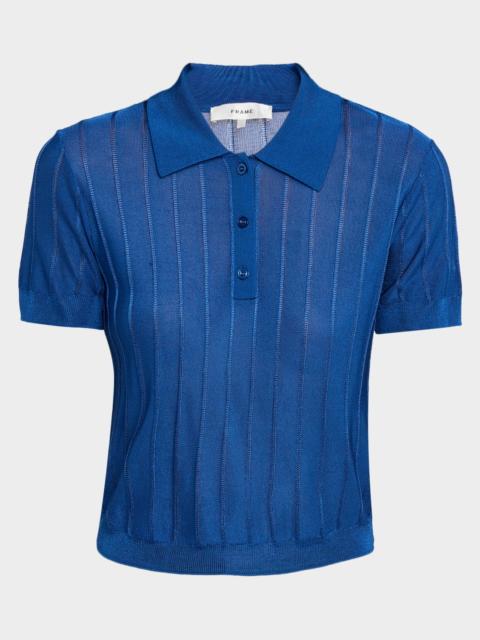 FRAME The Ribbed Polo