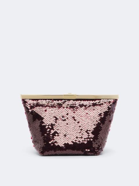 JIMMY CHOO Ganache Small sequined clutch