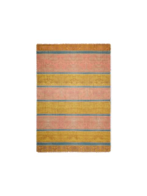 Pierre-Louis Mascia Euclidex striped cashmere scarf