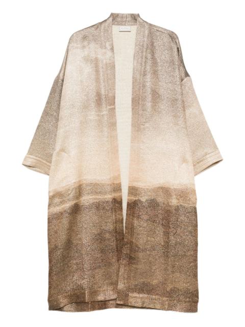 Pierre-Louis Mascia landscape-print coat