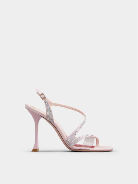Roger Vivier I Love Vivier Bling Sandals in PVC and Suede