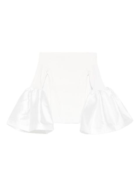 MARQUES’ALMEIDA off-shoulder puff-sleeve top