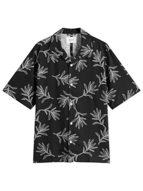 NN07 NN07 Ole Botanical Print Short Sleeve Shirt