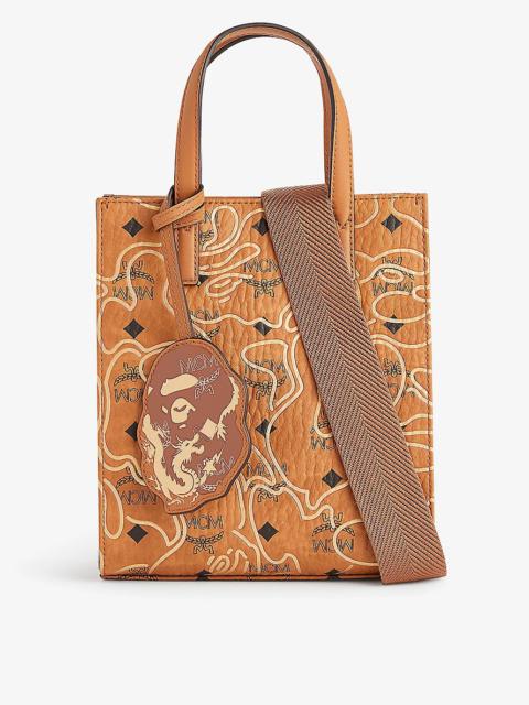 MCM x A Bathing Ape Aren faux-leather tote bag