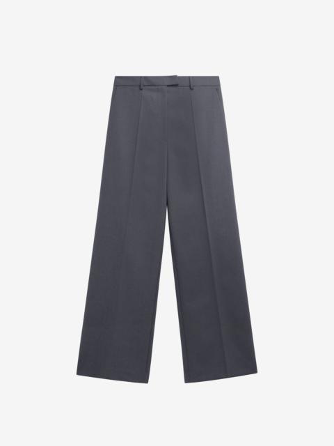 The Frankie Shop Brickell Flannel Trousers - Grey Melange