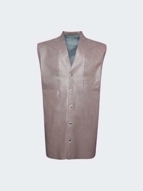 Rick Owens Strobe Jumbo Cut Out Outershirt Dusty Pink