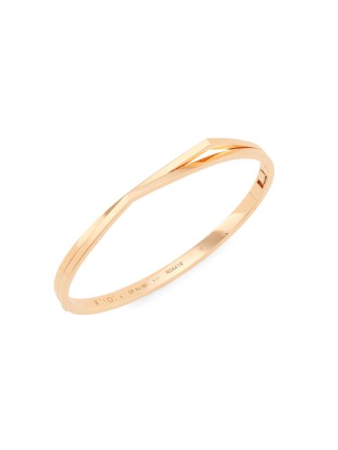 REPOSSI Women's Antifer 18K Rose Gold Bangle Bracelet - Pink Gold